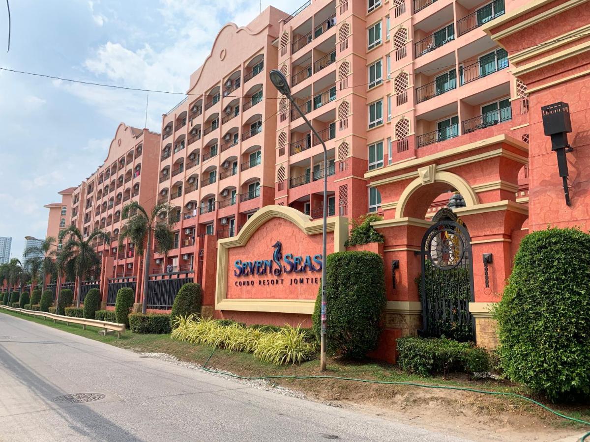 Seven Seas Condo Resort Praia de Jomtien Exterior foto